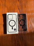 iPhone "15 Pro" Premium Clear MagSafe Case Black