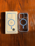 iPhone "13 Pro" Premium Clear MagSafe Case - Blue