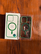 iPhone "13 Pro" Premium Clear MagSafe Case - Green