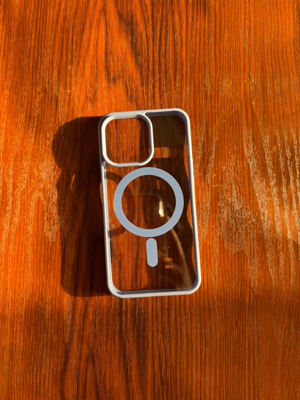 iPhone "13 Pro" Premium Clear MagSafe Case - Blue