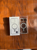 iPhone "13" Premium Clear MagSafe Case - White