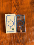 iPhone "11 Pro Max" Premium Clear MagSafe Case - Blue
