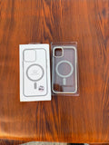 iPhone "11" Premium Clear MagSafe Case - White