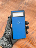 Google Pixel 6 Premium Leather Case Blue