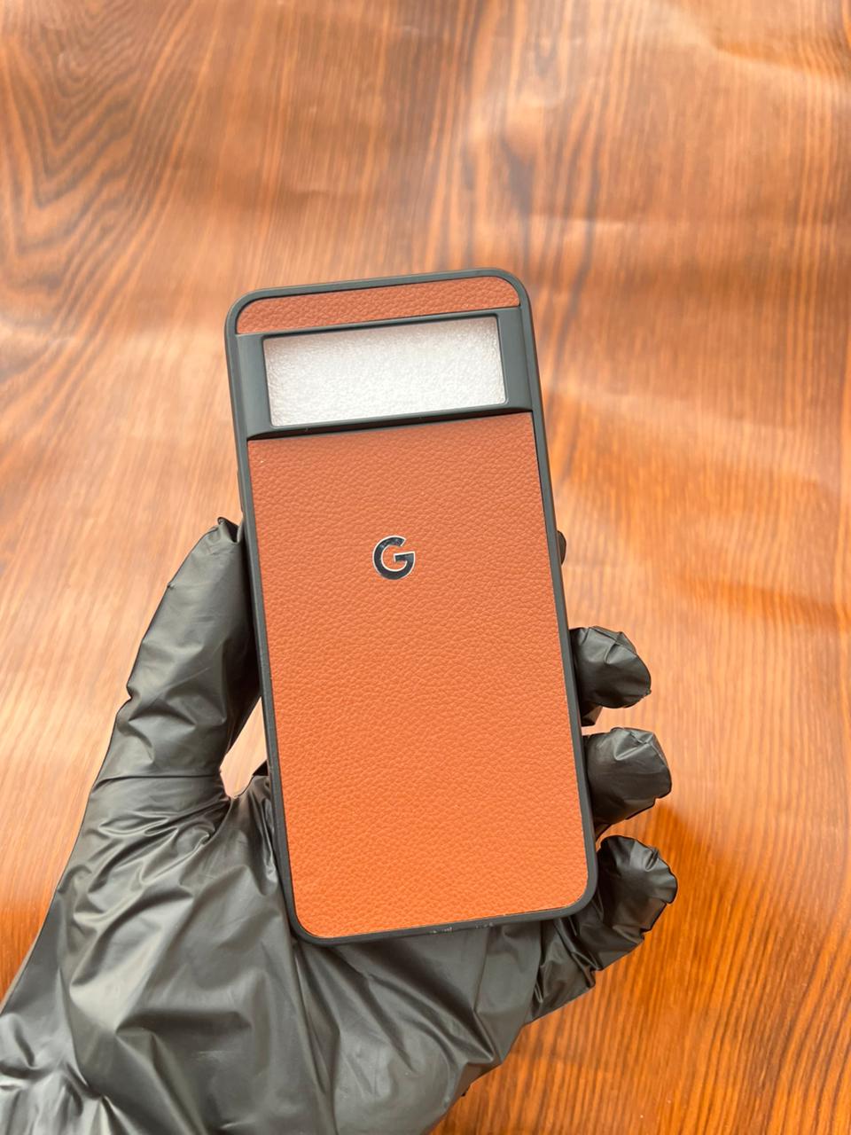 Google Pixel 8 Premium Leather Case Brown