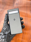 Google Pixel 6A Premium Leather Case Gray