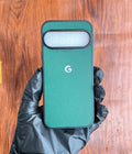 Google Pixel 10 Premium Leather Case Green