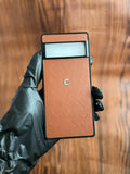 Google Pixel 6 Pro Premium Leather Case Brown
