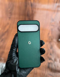 Google Pixel 9 Pro XL Premium Leather Case Green