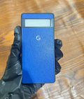 Google Pixel 7A Premium Leather Case Blue