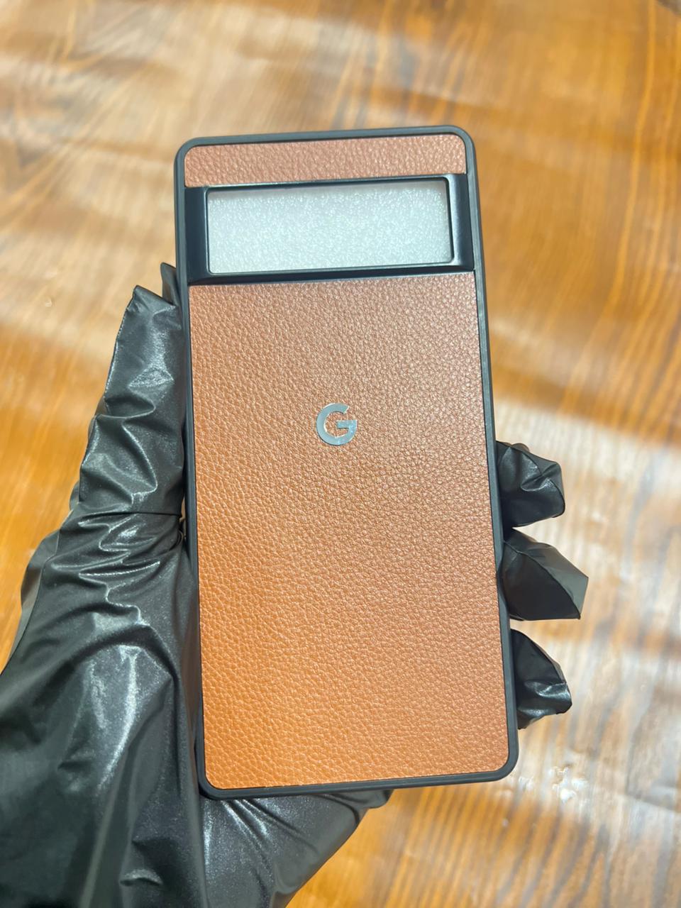 Google Pixel 7 Premium Leather Case Brown