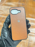 Google Pixel 10A Premium Leather Case Brown