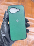 Google Pixel 10A Premium Leather Case Green