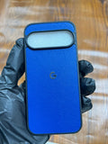 Google Pixel 9 Premium Leather Case Blue