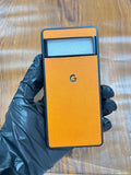 Google Pixel 7 Pro Premium Leather Case Orange