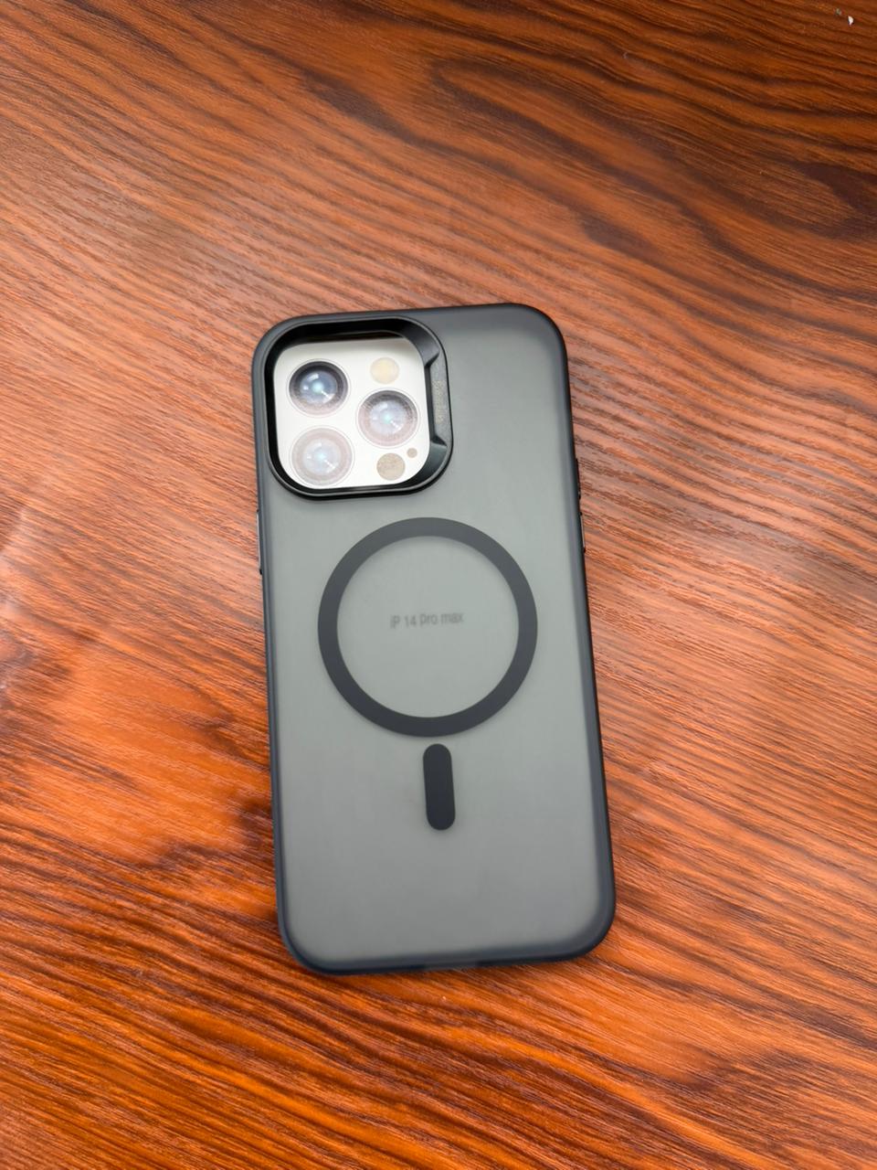 iPhone "14 Pro Max" BERLIA Premium MagSafe Case Black