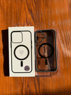 iPhone "16" Premium Clear MagSafe Case Black