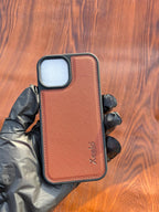iPhone 15 Premium Leather Case
