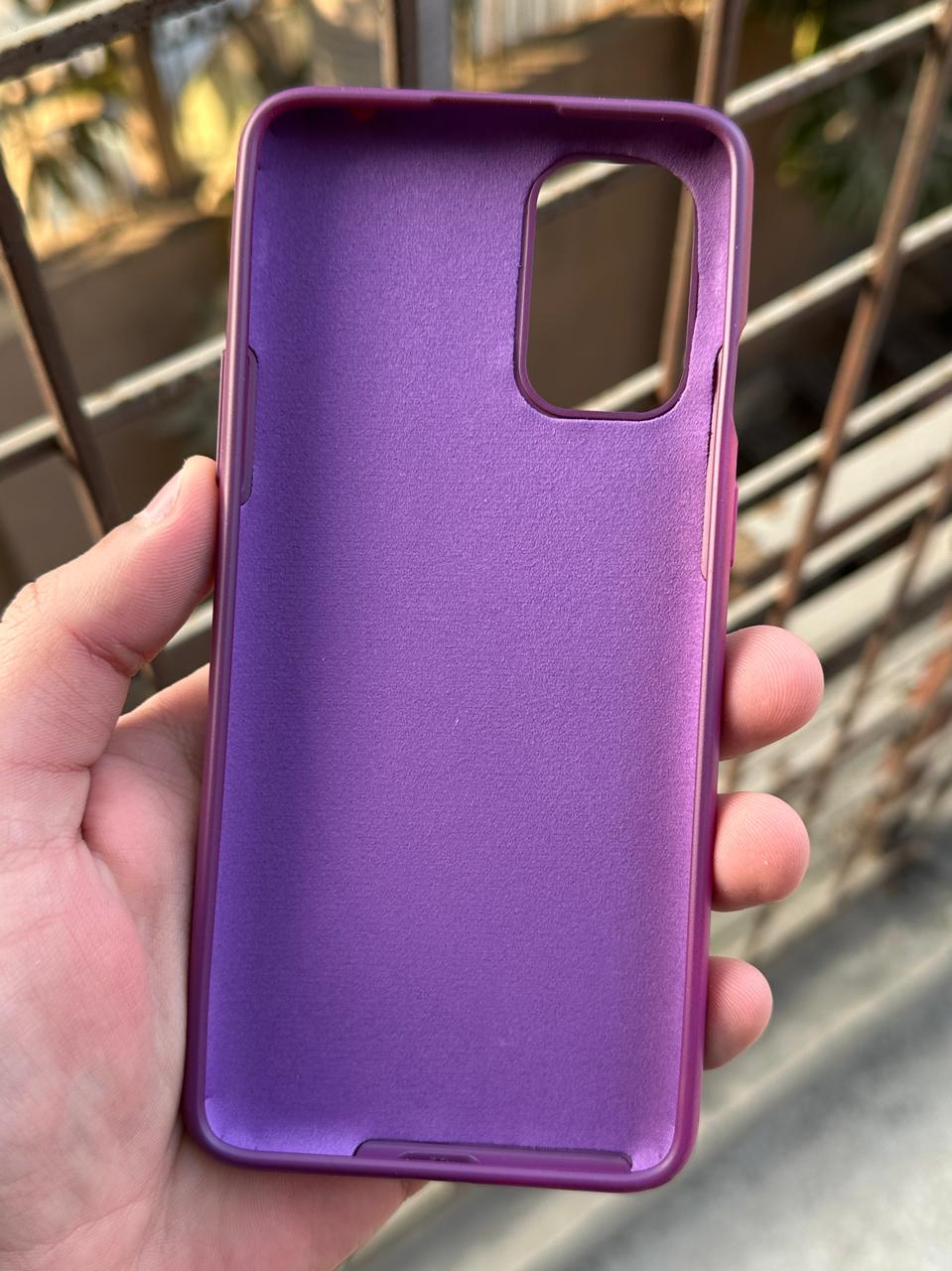 OnePlus "8T" Premium Official Silicone Case - Purple