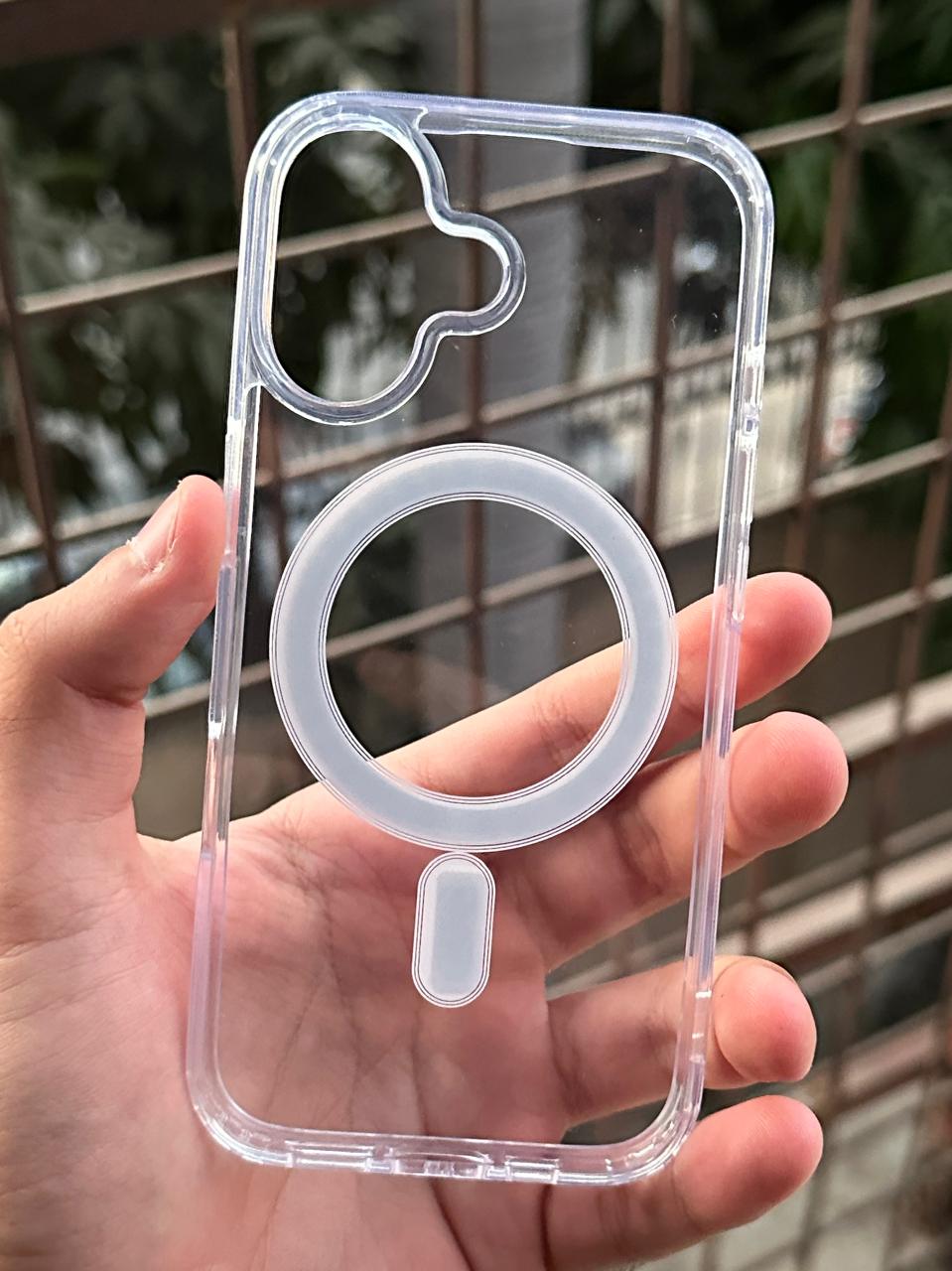 iPhone "16" BERLIA Premium MagSafe Transparent Case