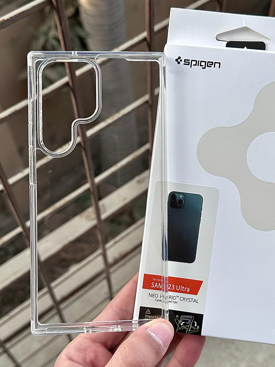 Samsung Galaxy "S23 Ultra" Spigen Ultra Hybrid Transparent Case Main image