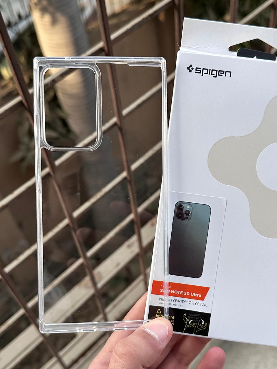 Samsung Galaxy "Note 20 Ultra" Spigen Ultra Hybrid Transparent Case Main image