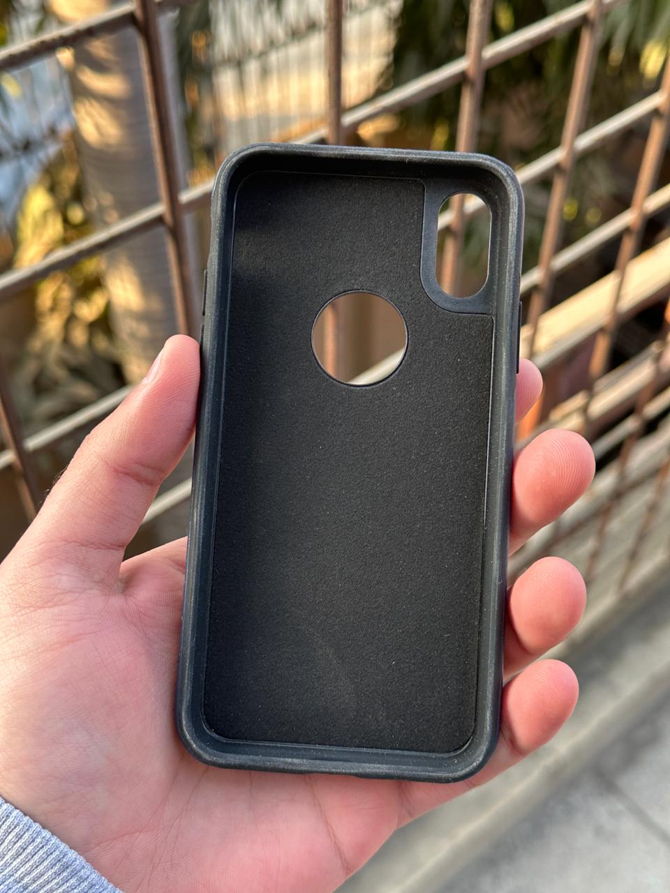 iPhone "X/XS" Premium J-CASE Leather Case - Purple