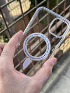 iPhone "13/14" BERLIA Premium MagSafe Transparent Case
