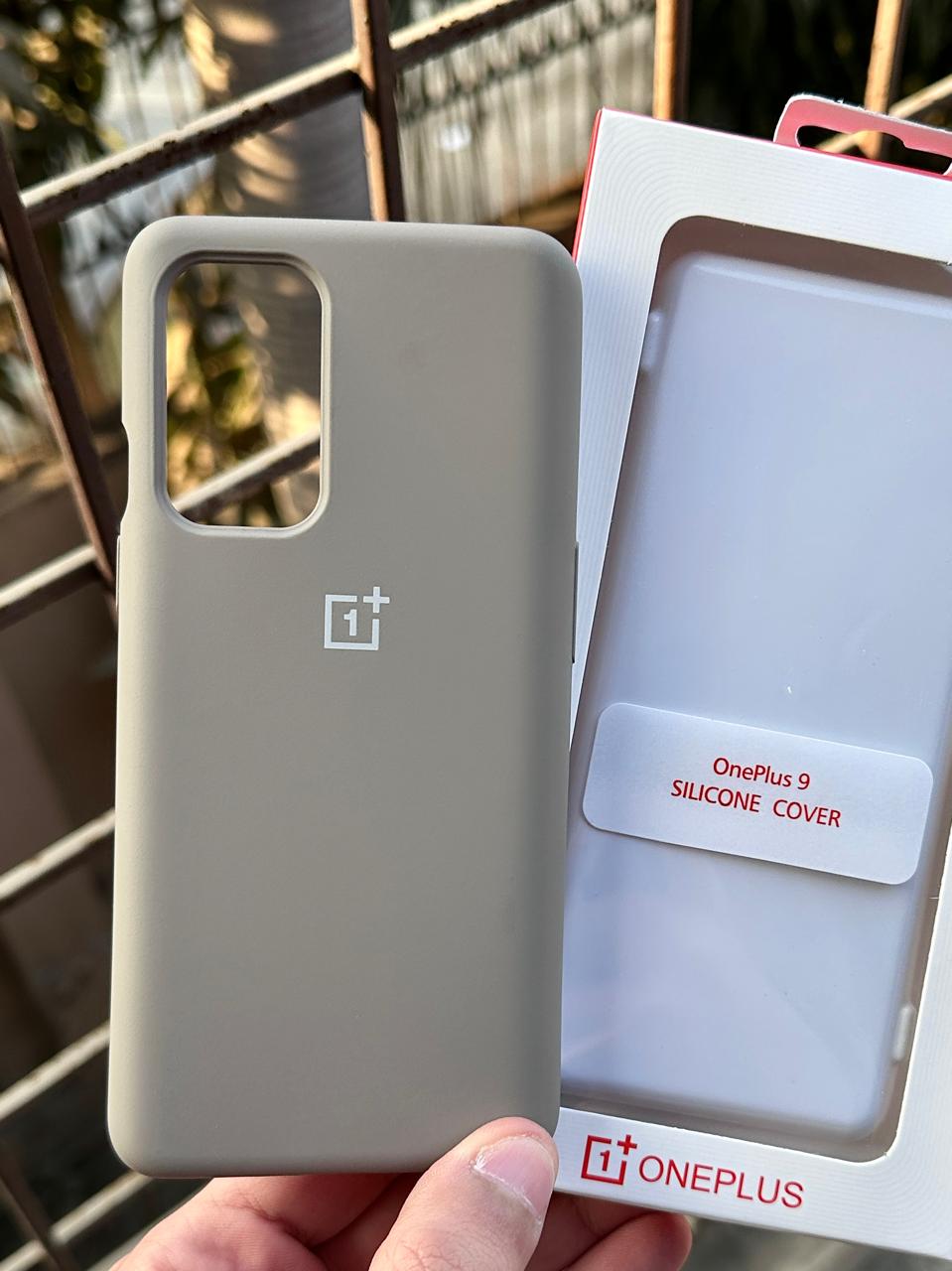 OnePlus "9" Premium Official Silicone Case - Gray Main image