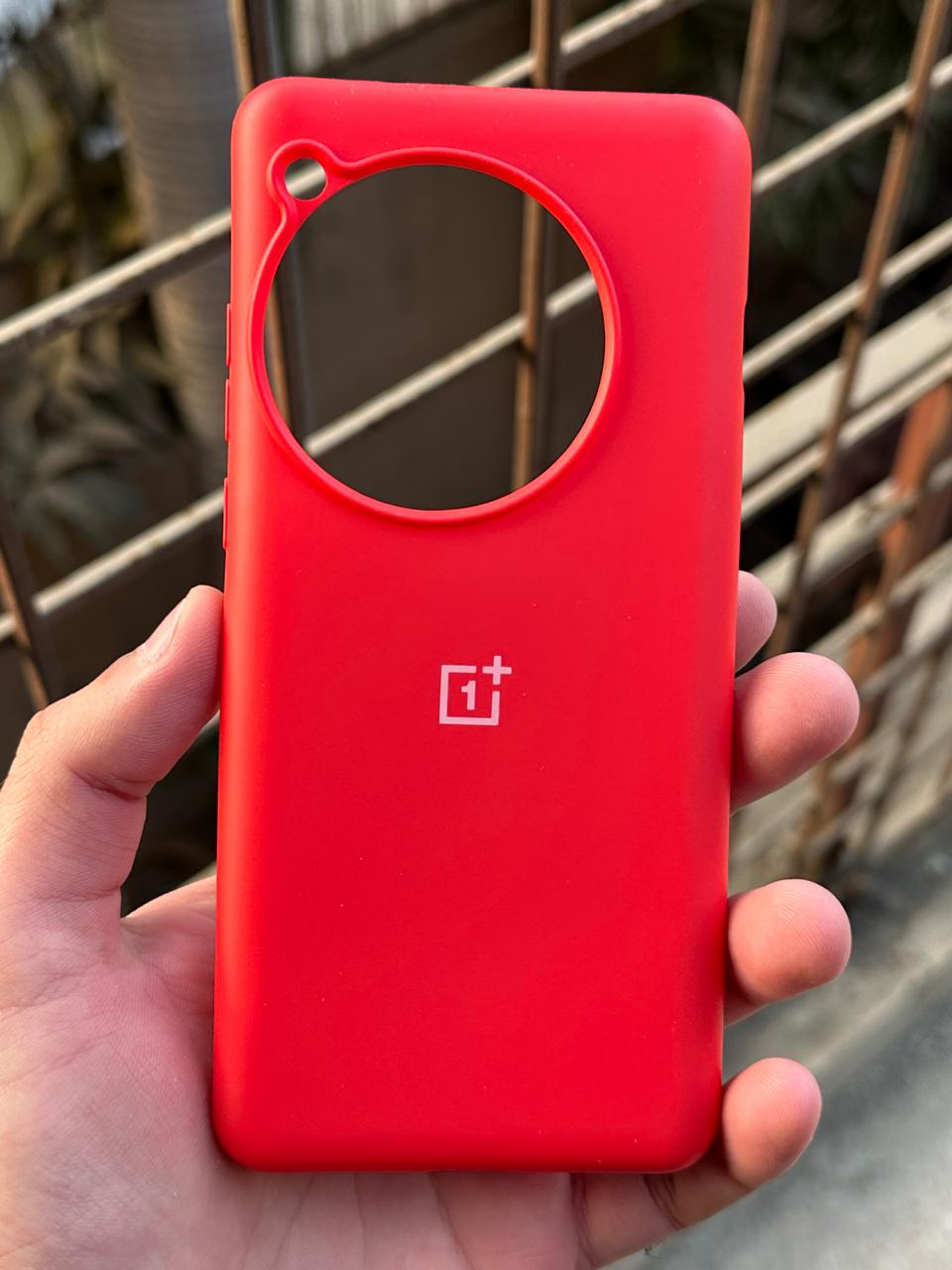 OnePlus "12" Premium Official Silicone Case - Red