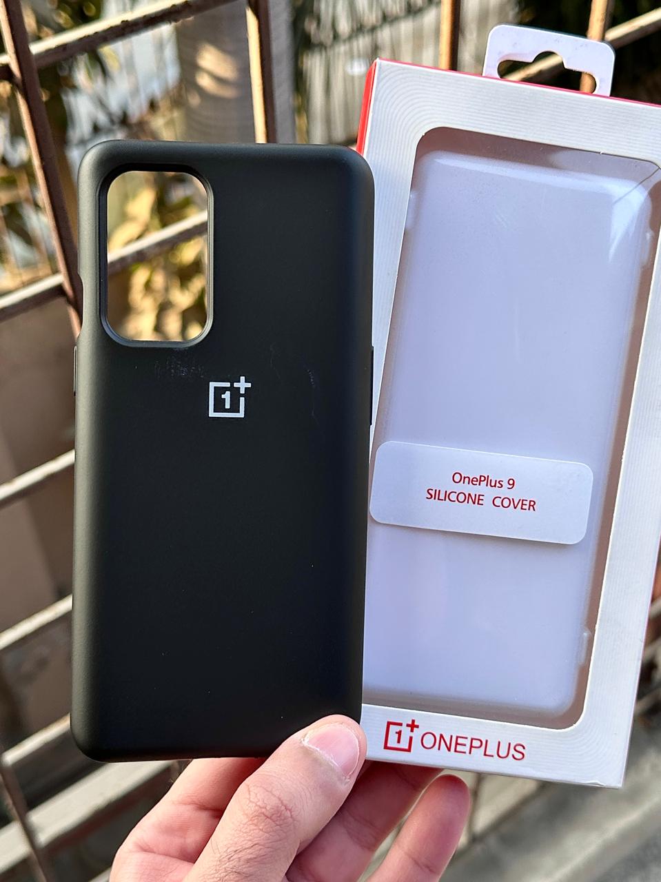 OnePlus "9" Premium Official Silicone Case - Black