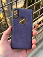 iPhone "X/XS" Premium J-CASE Leather Case - Purple