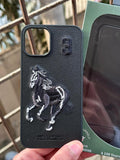 iPhone "11 Pro" Premium Polo Embroidered Case - Black