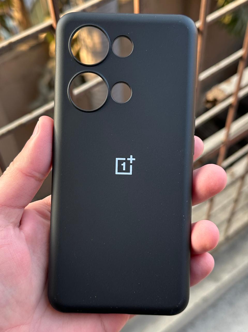 OnePlus "Nord 3" Premium Official Silicone Case - Black Secondary image