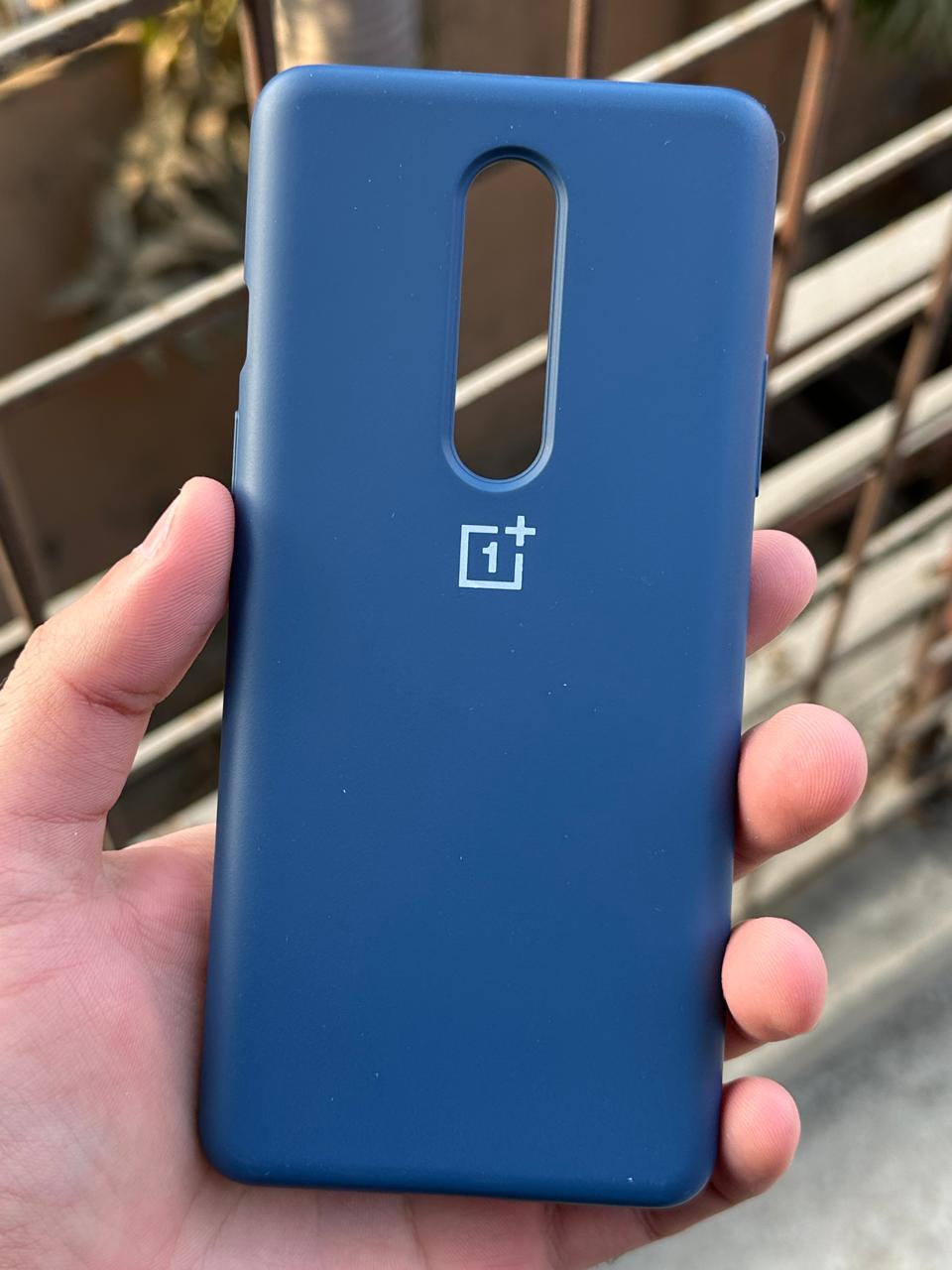 OnePlus "8" Premium Official Silicone Case - Blue