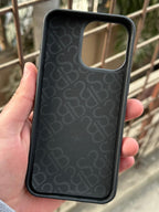 iPhone "14 Pro Max" Premium Polo Embroidered Case - Black