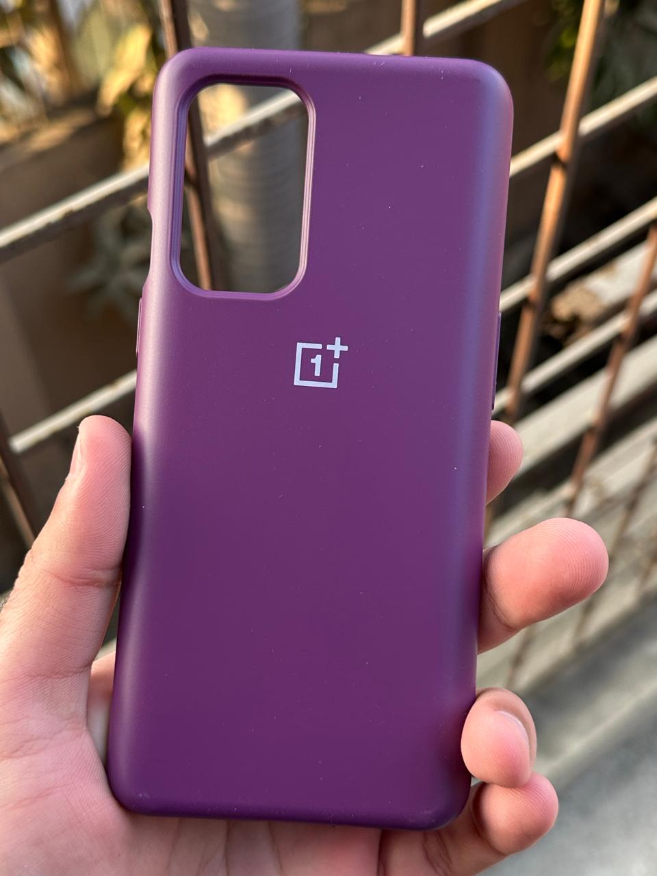OnePlus "9" Premium Official Silicone Case - Purple