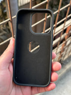 iPhone "14 Pro" Premium J-CASE Leather Case - Blue