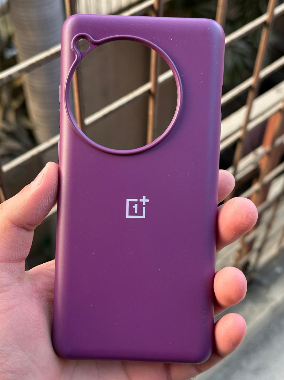 OnePlus "12" Premium Official Silicone Case - Purple