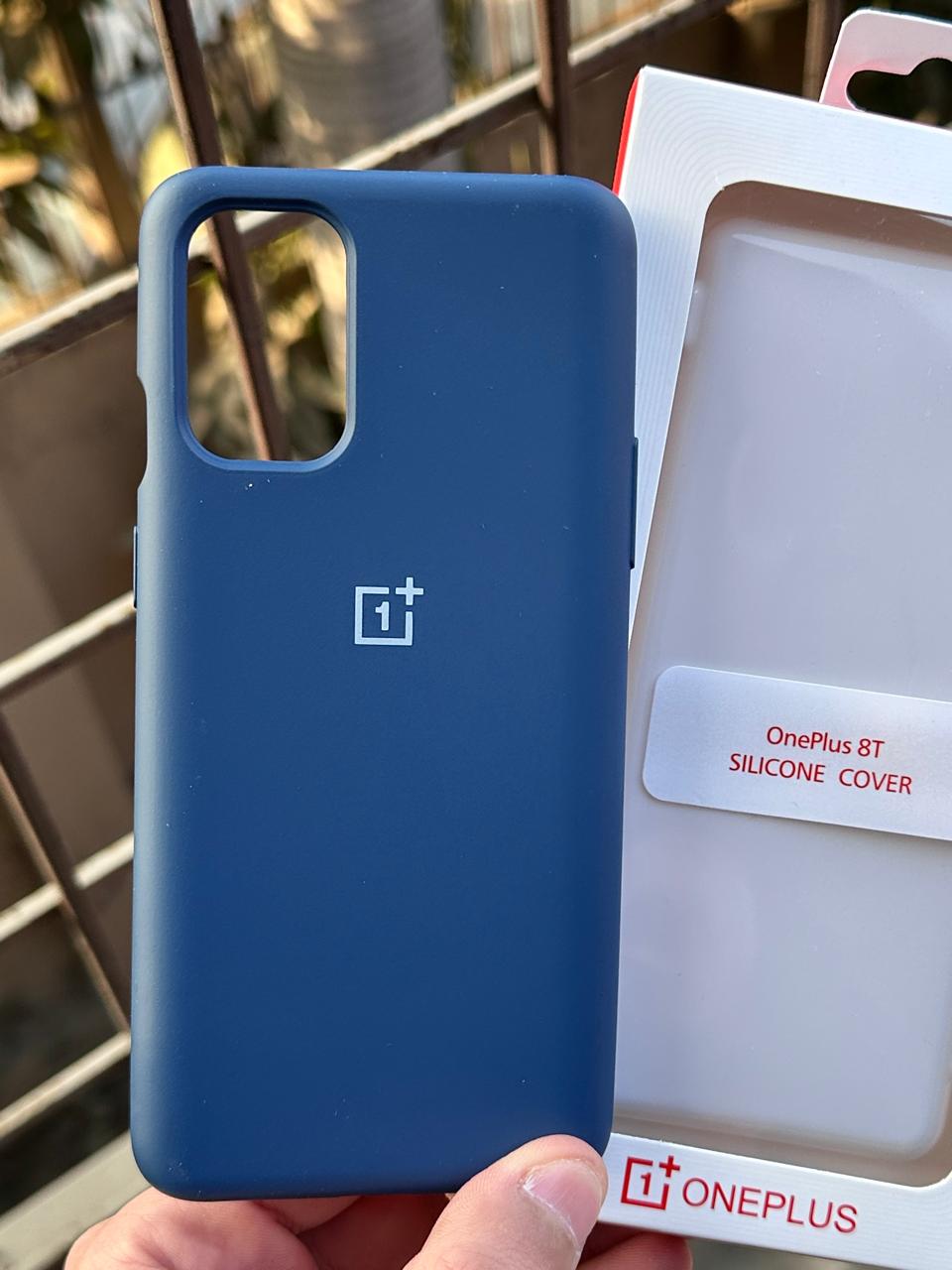 OnePlus "8T" Premium Official Silicone Case - Blue