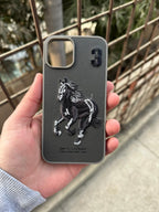 iPhone "11 Pro" Premium Polo Embroidered Case - Dark Gray