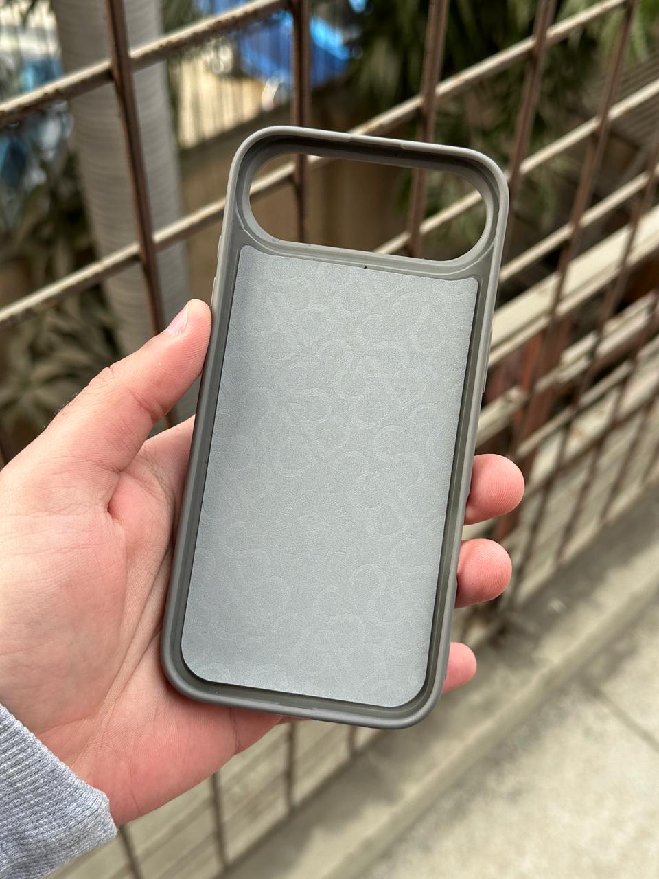 iPhone "Air" Premium Polo Embroidered Case - Dark Gray Secondary image