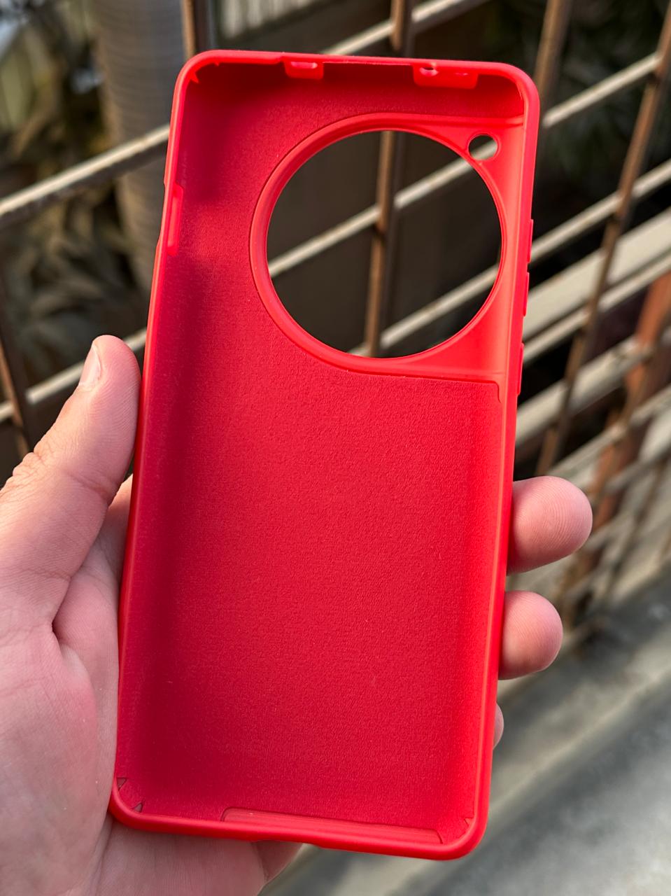 OnePlus "12" Premium Official Silicone Case - Red