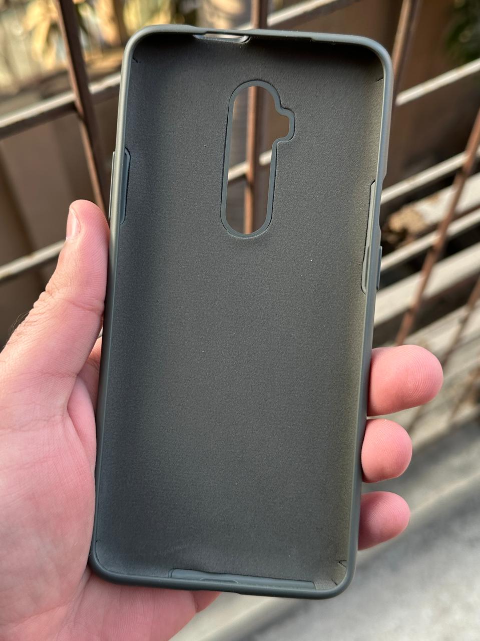 OnePlus "7T Pro" Premium Official Silicone Case - Olive Green Secondary image