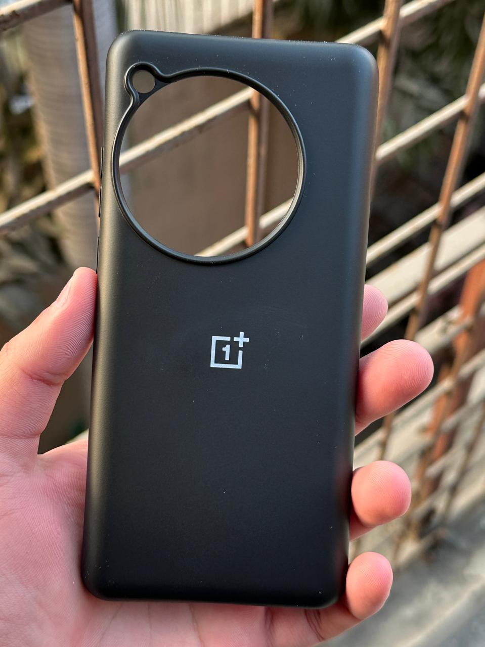 OnePlus "12" Premium Official Silicone Case - Black