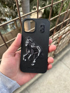 iPhone "11 Pro" Premium Polo Embroidered Case - Black