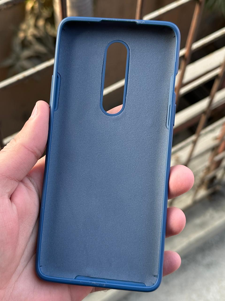 OnePlus "8" Premium Official Silicone Case - Blue