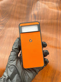 Google Pixel 8 Premium Leather Case Orange
