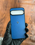 Google Pixel 9 Pro XL Premium Leather Case Blue